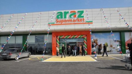 Ermənilərin məhsulu "Araz"da: alış dayandırıldı - FOTO