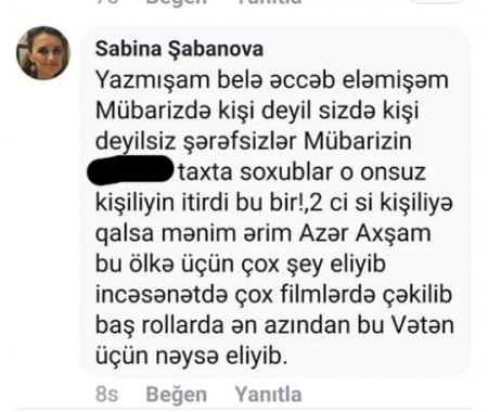 Azər Axşamın həyat yoldaşından Mübariz İbrahimov haqqında NALAYİQ SÖZLƏR — FOTOFAKT