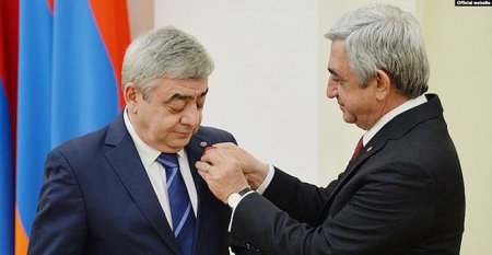 Sarkisyanın qardaşı Rusiyada həbs olunub