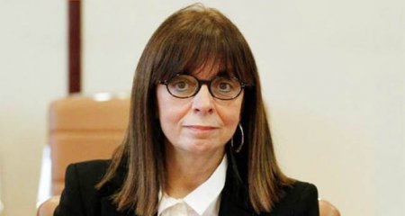Yunanıstanda ilk dəfə qadın prezident seçilib