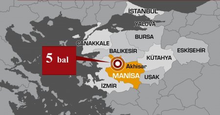 Türkiyədə növbəti güclü zəlzələ baş verdi