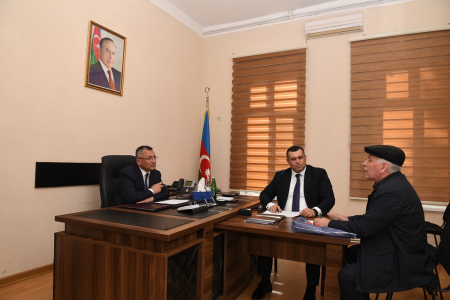 Dövlət Komitəsində vətəndaşların növbəti qəbulu keçirilib