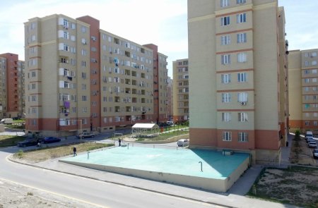 Qobu Park yaşayış kompleksini içməli su ilə təmin etmək üçün yeni magistral kəmər çəkilib