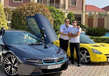 Manaf Ağayev oğluna aldığı lüks avtomobildən danışdı: “Bahalı deyil, ucuzdur” - VİDEO