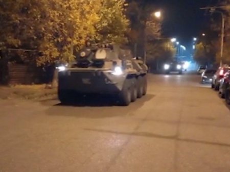 Rusiya sülhməramlıları Qarabağa yola düşüblər - VİDEO