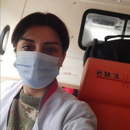 Cəbhədən qayıdan həkim: “Həyat yoldaşım mənimlə fəxr edir” (FOTO)