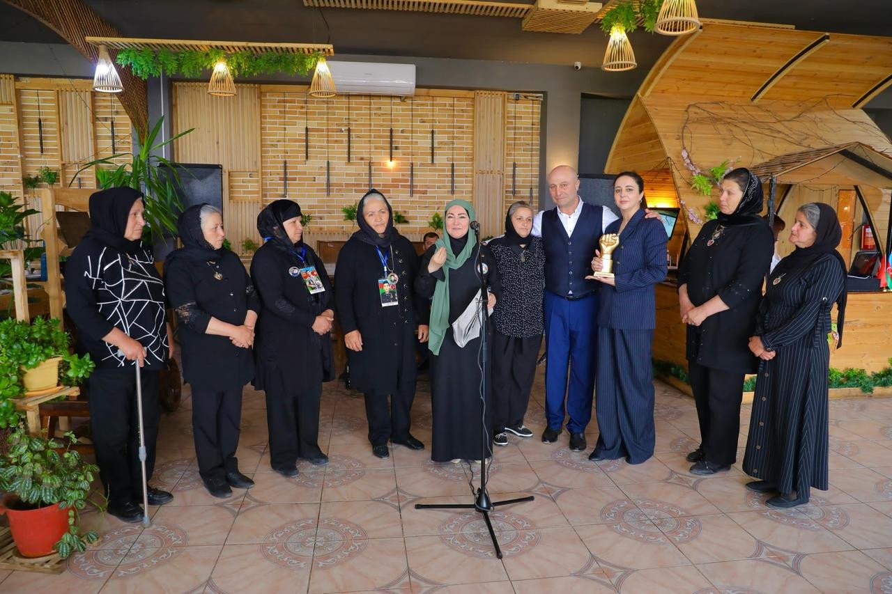 “Dəmir Yumruq Alfa -A” Cəmiyyətinin üzvləri Ordubadda şəhid ailələri ilə görüş keçirib